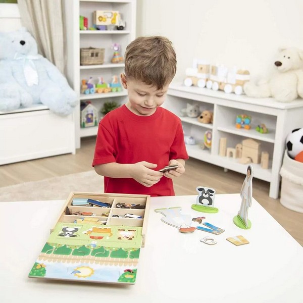 Продукт Melissa and Doug - Дървена магнитна игра Окупация  - 0 - BG Hlapeta